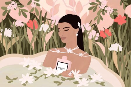 Campagne digitale pour le parfum Gucci Bloom