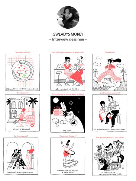 Interview dessinée de Gwladys Morey